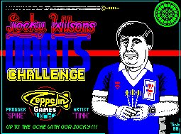 Pantallazo de Jocky Wilson's Darts Challenge para Spectrum