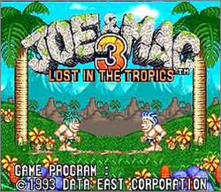 Pantallazo de Joe & Mac 2: Lost in the Tropics (Europa) para Super Nintendo