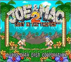 Pantallazo de Joe & Mac 2: Lost in the Tropics para Super Nintendo