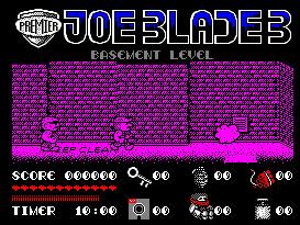 Pantallazo de Joe Blade 3 para Amstrad CPC