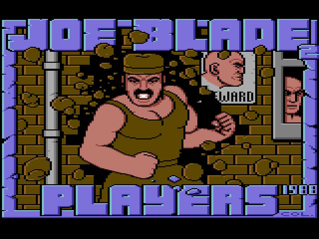 Pantallazo de Joe Blade II para Commodore 64