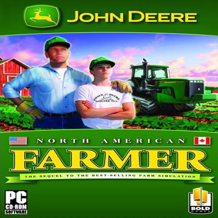 Caratula de John Deere: American Farmer Deluxe para PC