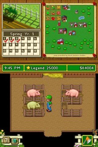 Pantallazo de John Deere: Harvest in the Heartland para Nintendo DS