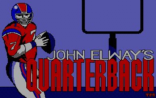 Pantallazo de John Elway's Quarterback para PC