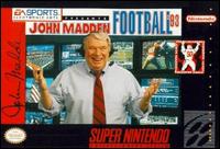 Caratula de John Madden Football '93 para Super Nintendo