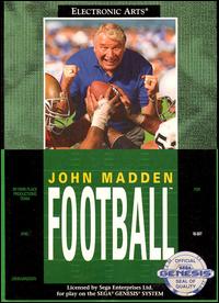 Caratula de John Madden Football para Sega Megadrive