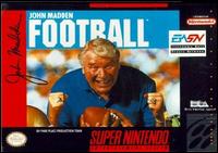 Caratula de John Madden Football para Super Nintendo