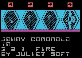 Pantallazo de Johny Comomolo in 321 Fire para MSX