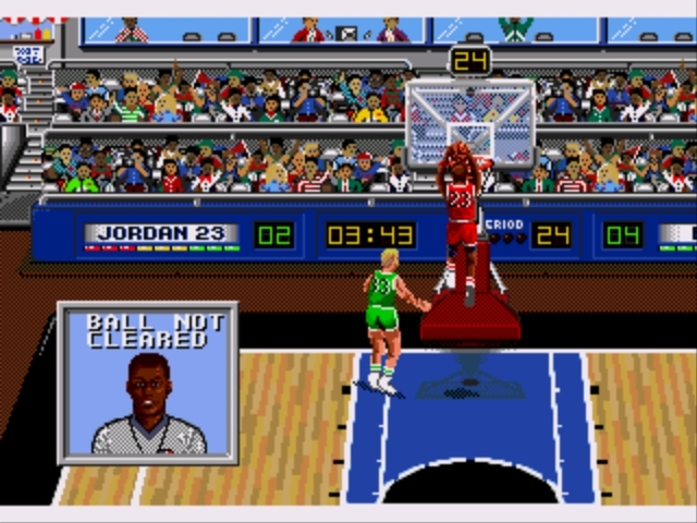 Pantallazo de Jordan vs. Bird para Sega Megadrive