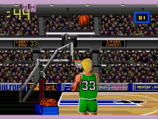 Pantallazo de Jordan vs. Bird para Sega Megadrive