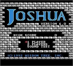 Pantallazo de Joshua: The Battle of Jericho para Nintendo (NES)