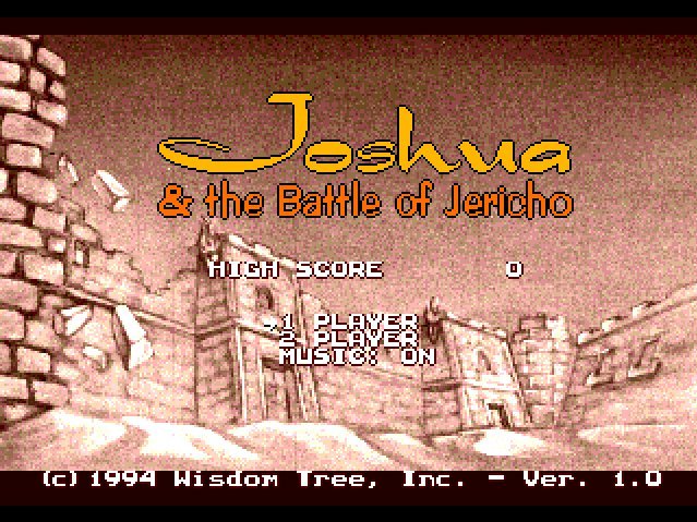 Pantallazo de Joshua & the Battle of Jericho para Sega Megadrive