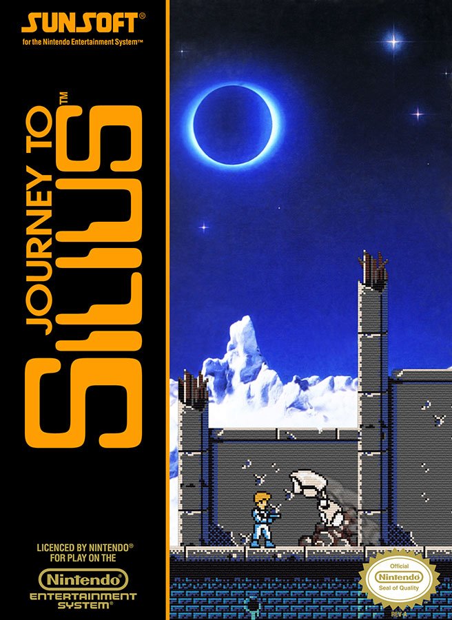 Caratula de Journey to Silius para Nintendo (NES)