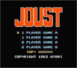 Pantallazo de Joust para Nintendo (NES)