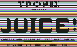Pantallazo de Juice para Commodore 64