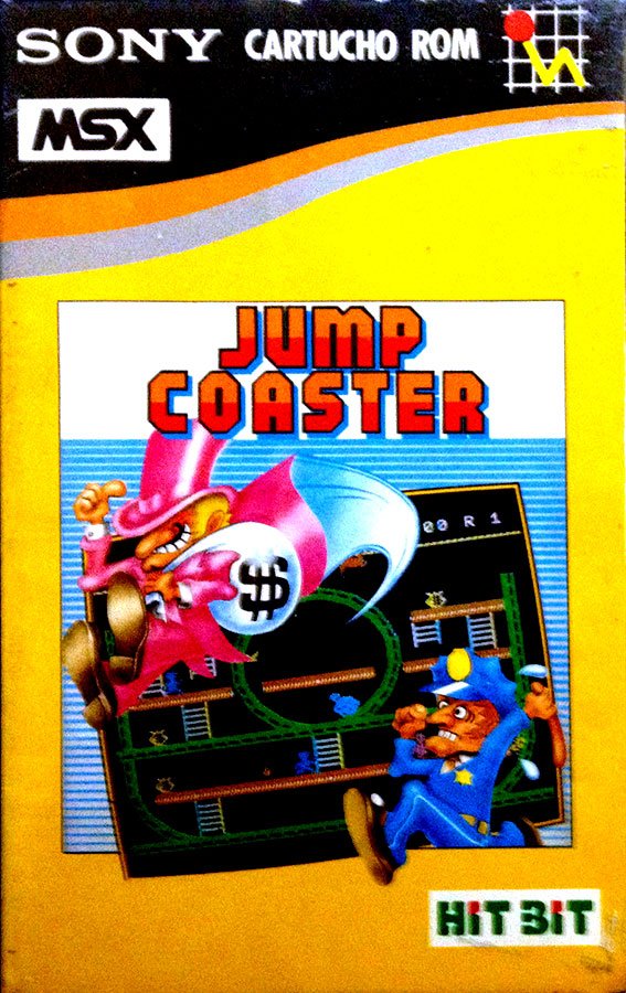 Caratula de Jump Coaster para MSX