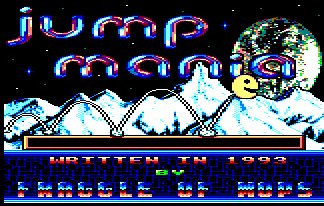 Pantallazo de Jump Mania para Amstrad CPC