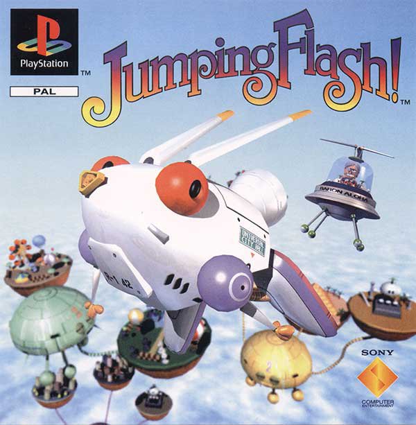 Caratula de Jumping Flash! para PlayStation
