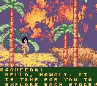 Pantallazo de Jungle Book, The - Mowgli's Wild Adventure para Game Boy Color