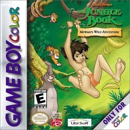 Caratula de Jungle Book, The - Mowgli's Wild Adventure para Game Boy Color