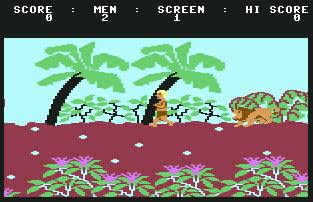 Pantallazo de Jungle Quest para Commodore 64