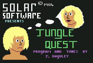 Pantallazo de Jungle Quest para Commodore 64