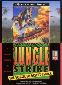 Caratula de Jungle Strike para Sega Megadrive