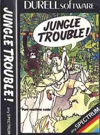 Caratula de Jungle Trouble para Spectrum