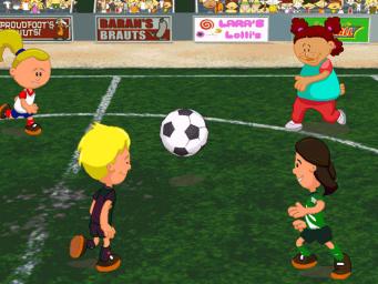 Pantallazo de Junior Sports Football para PlayStation