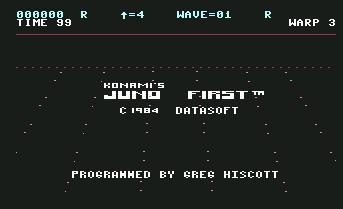 Pantallazo de Juno First para Commodore 64