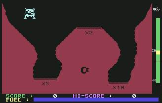 Pantallazo de Jupiter Lander para Commodore 64