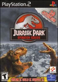 Caratula de Jurassic Park: Operation Genesis para PlayStation 2