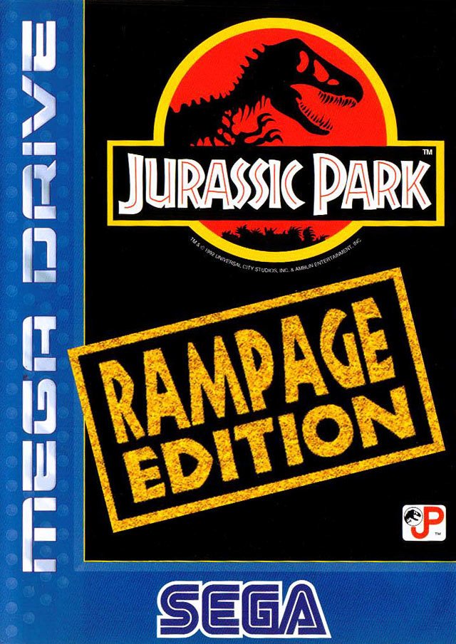 Caratula de Jurassic Park: Rampage Edition para Sega Megadrive