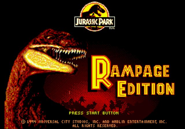 Pantallazo de Jurassic Park: Rampage Edition para Sega Megadrive