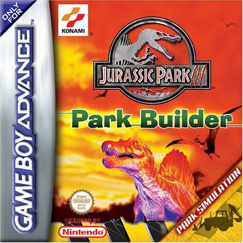 Caratula de Jurassic Park III: Park Builder para Game Boy Advance