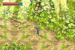 Pantallazo de Jurassic Park III - Advanced Action (Japonés) para Game Boy Advance