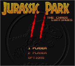 Pantallazo de Jurassic Park Part 2: The Chaos Continues para Super Nintendo