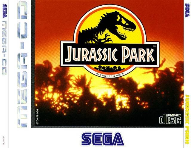 Caratula de Jurassic Park para Sega CD