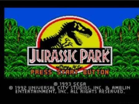 Pantallazo de Jurassic Park para Sega Master System