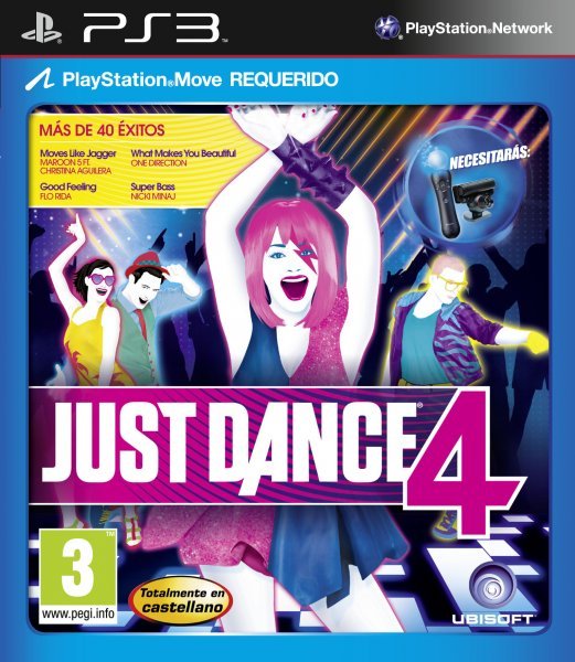 Caratula de Just Dance 4 para PlayStation 3