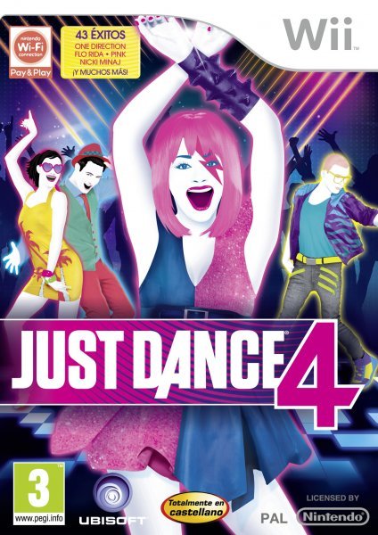 Caratula de Just Dance 4 para Wii