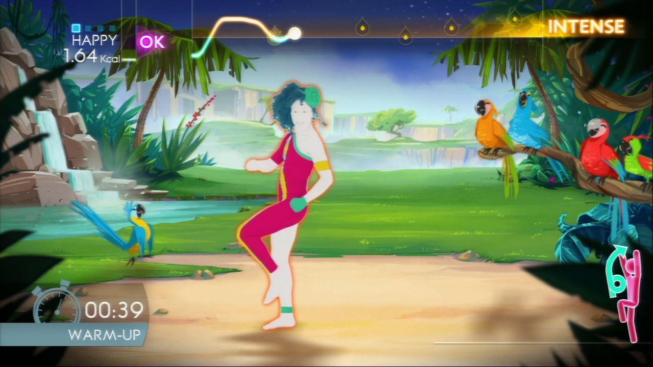 Pantallazo de Just Dance 4 para Wii U