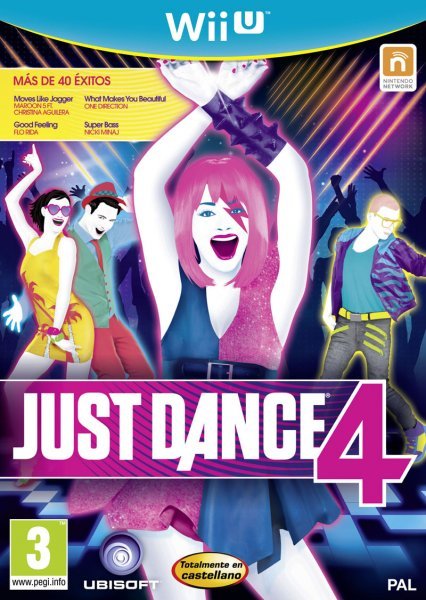 Caratula de Just Dance 4 para Wii U