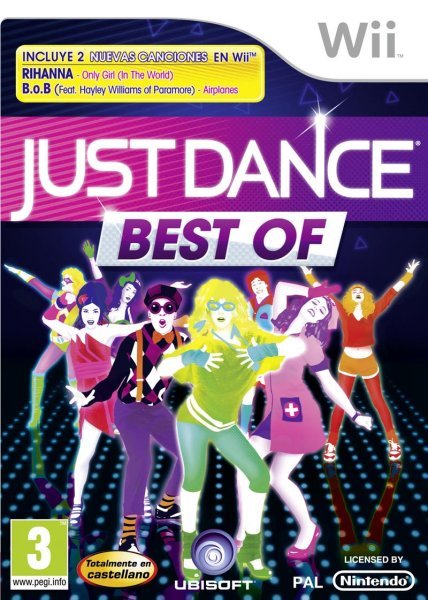 Caratula de Just Dance Best Of para Wii