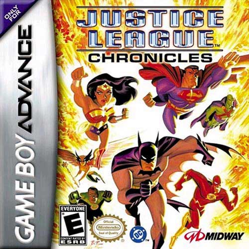 Caratula de Justice League: Chronicles para Game Boy Advance