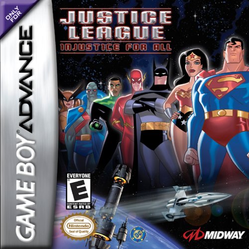 Caratula de Justice League: Injustice for All para Game Boy Advance
