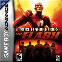 Caratula de Justice League Heroes: The Flash para Game Boy Advance