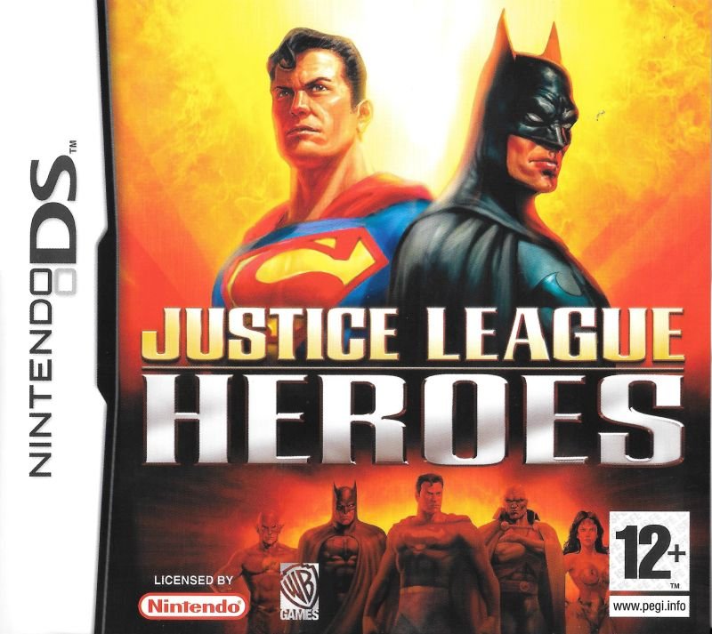 Caratula de Justice League Heroes para Nintendo DS