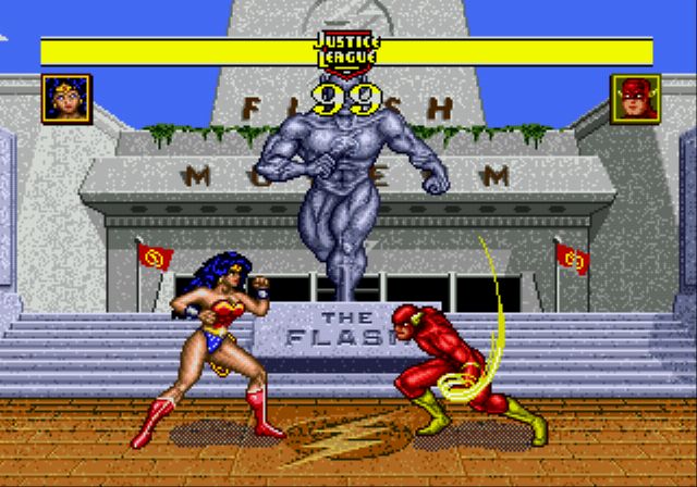 Pantallazo de Justice League Task Force para Sega Megadrive