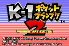 Pantallazo de K-1 Pocket Grand Prix 2 (Japonés) para Game Boy Advance